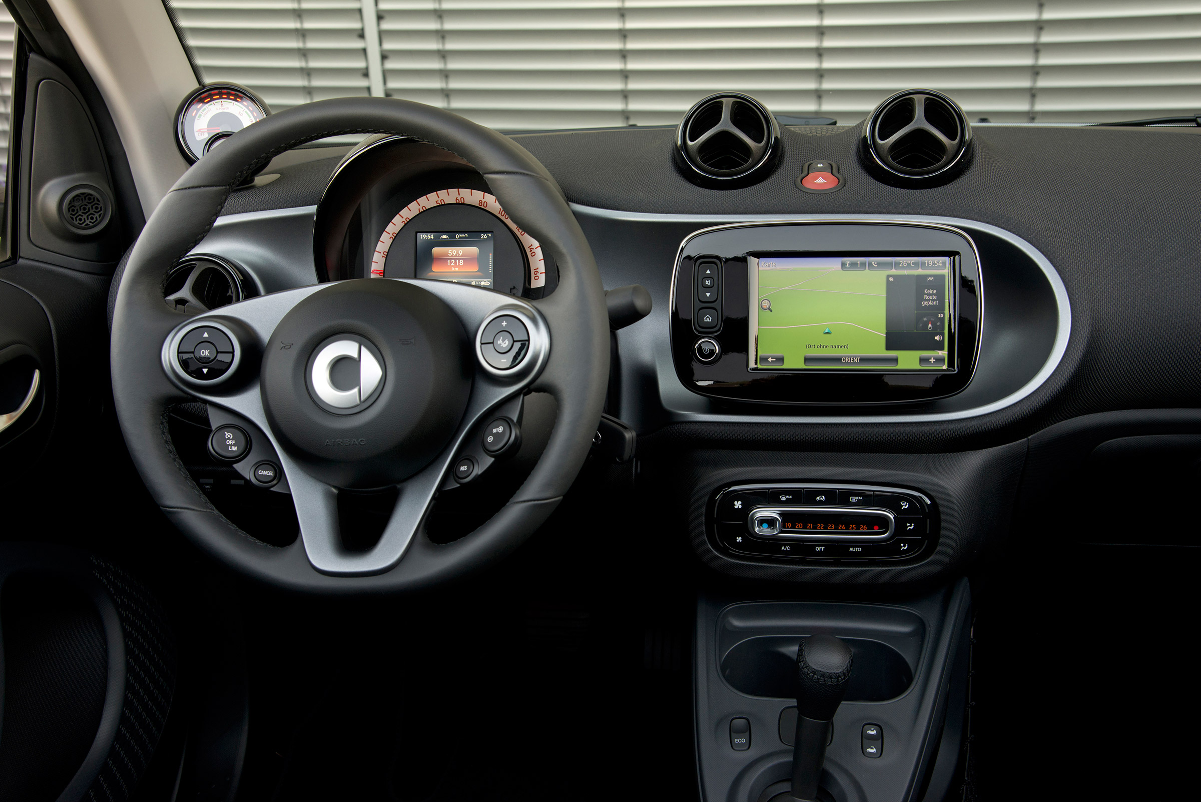 Smart ForTwo Electric Drive Cabrio - dash