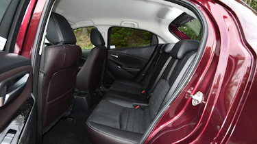 Mazda 2 - rear seats