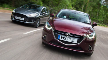Mazda 2 vs Ford Fiesta - Twin test