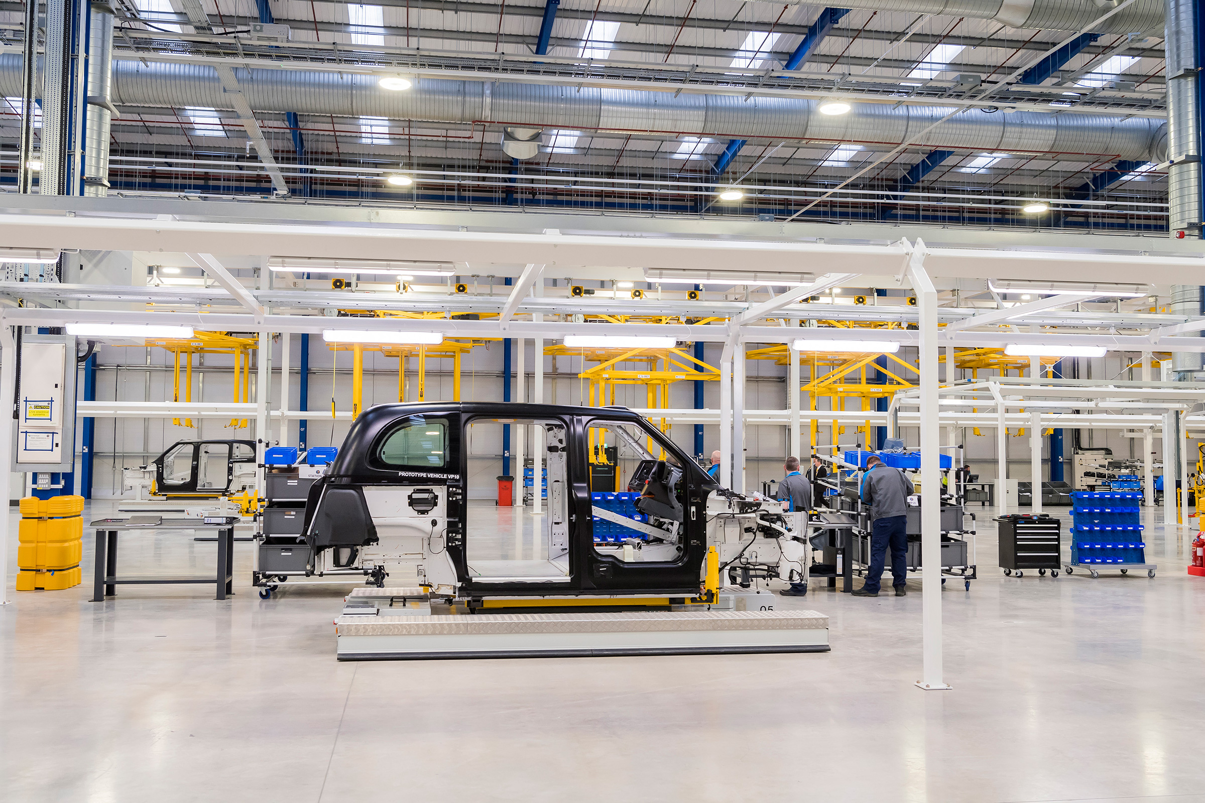 London Taxi Company - production line