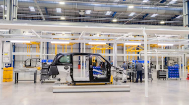 London Taxi Company - production line