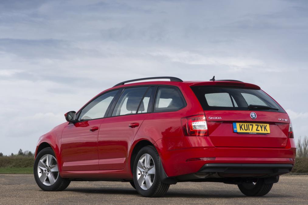 Skoda Octavia Estate - rear static