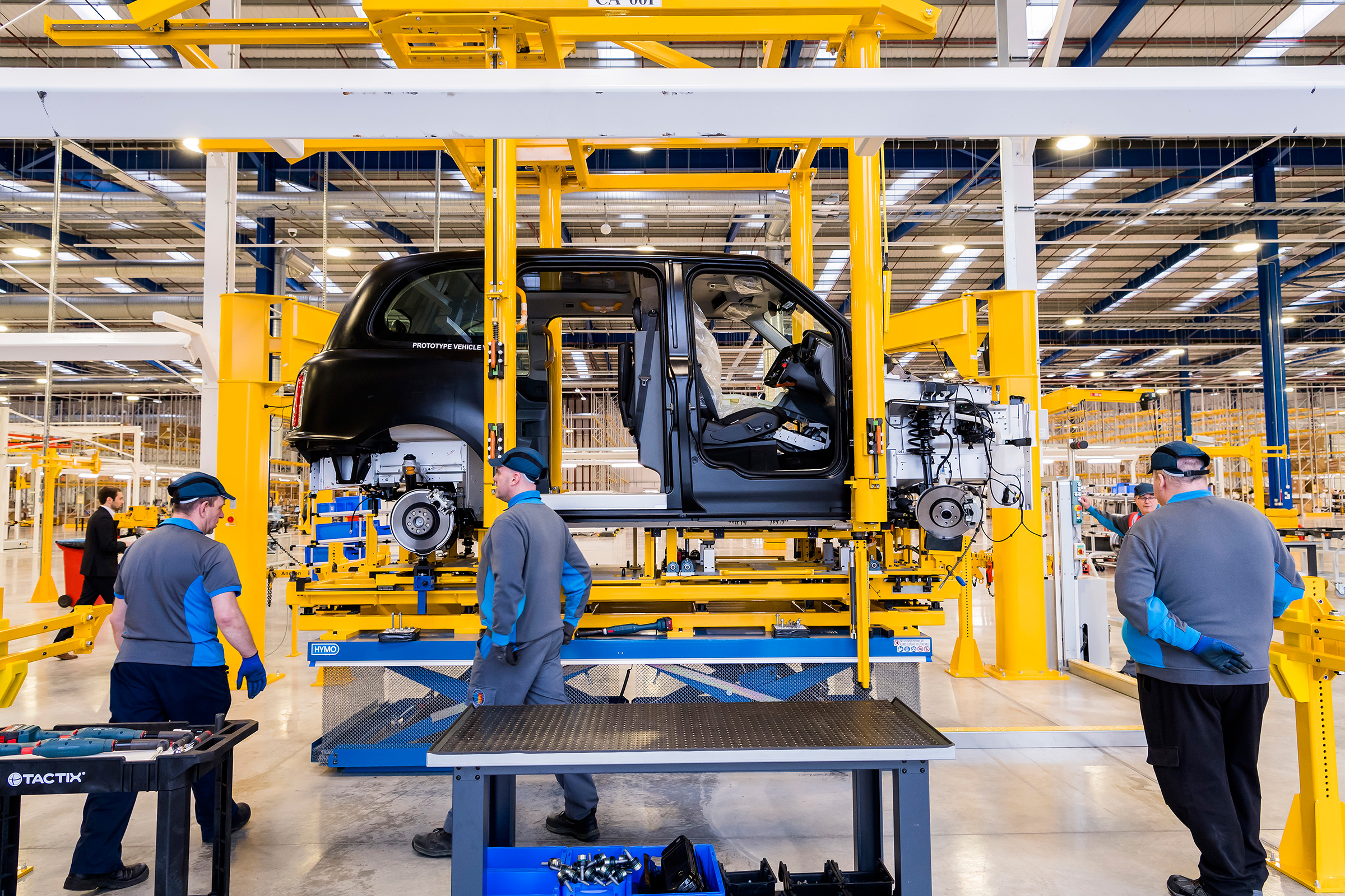 London Taxi Company - production line