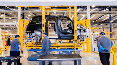London Taxi Company - production line