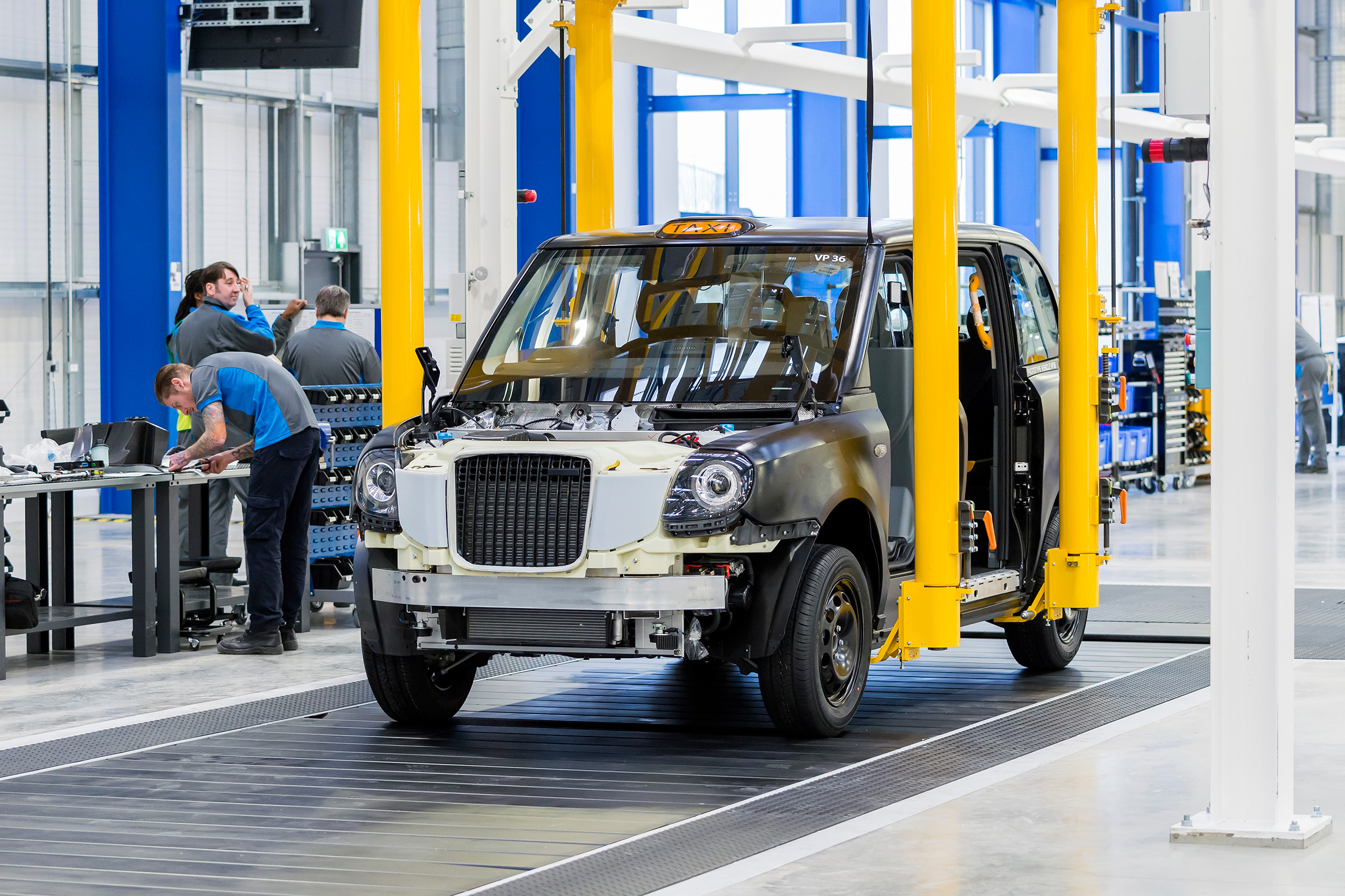 London Taxi Company - production line