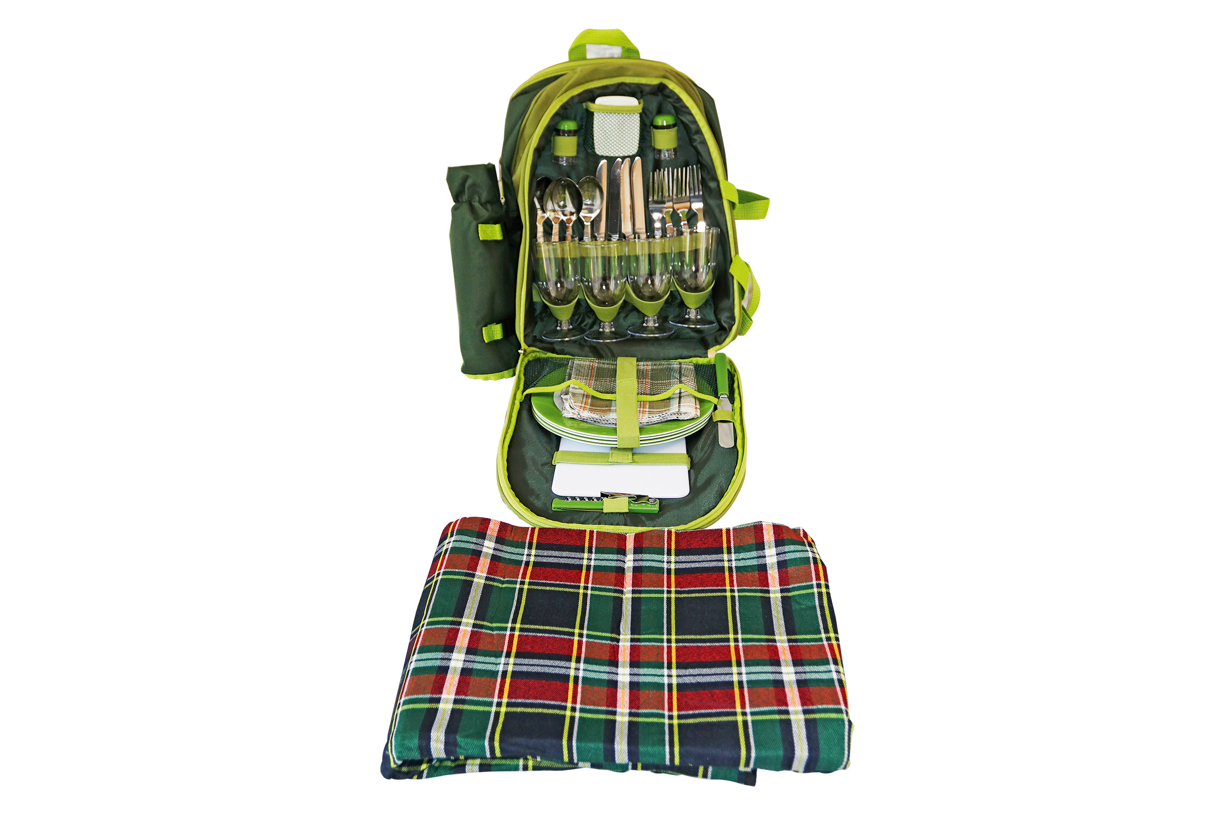 Best picnic backpacks - Savisto Four Person Picnic Backpack Hamper
