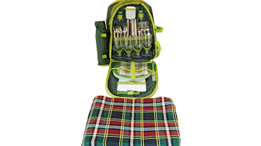 Best picnic backpacks - Savisto Four Person Picnic Backpack Hamper