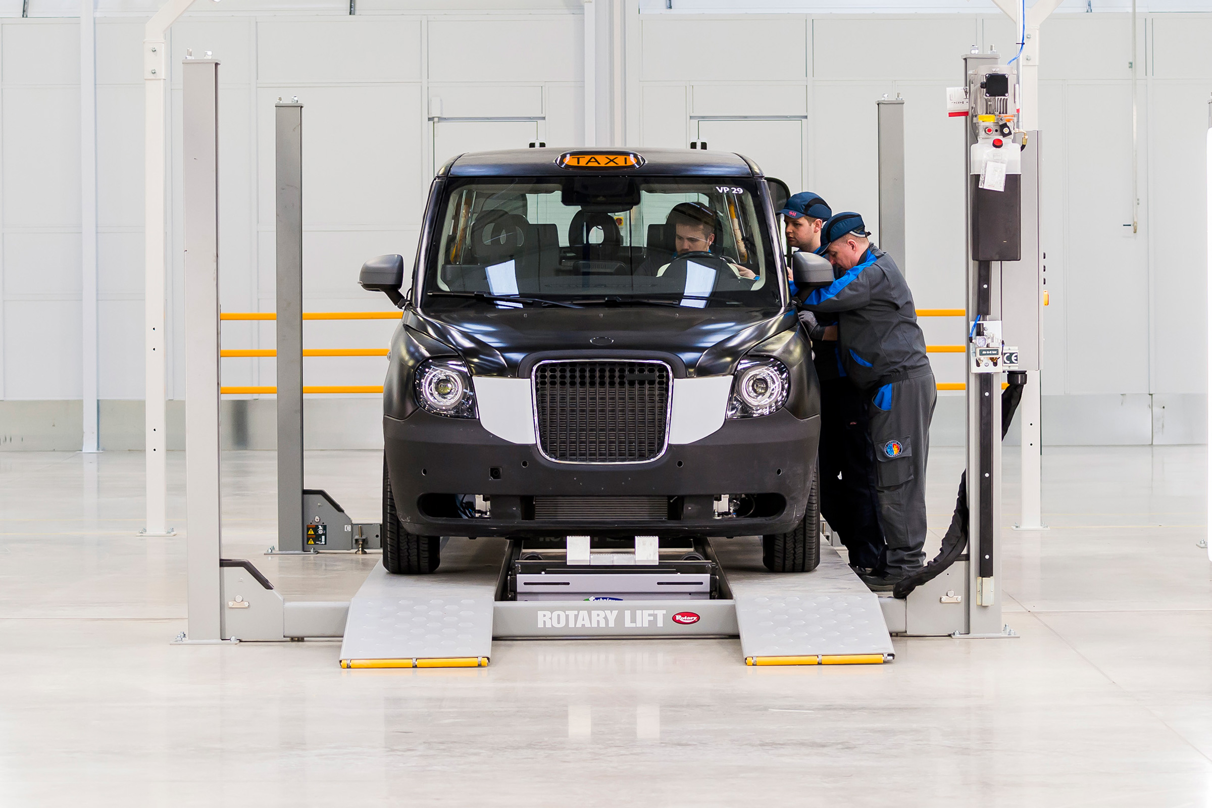 London Taxi Company - production line