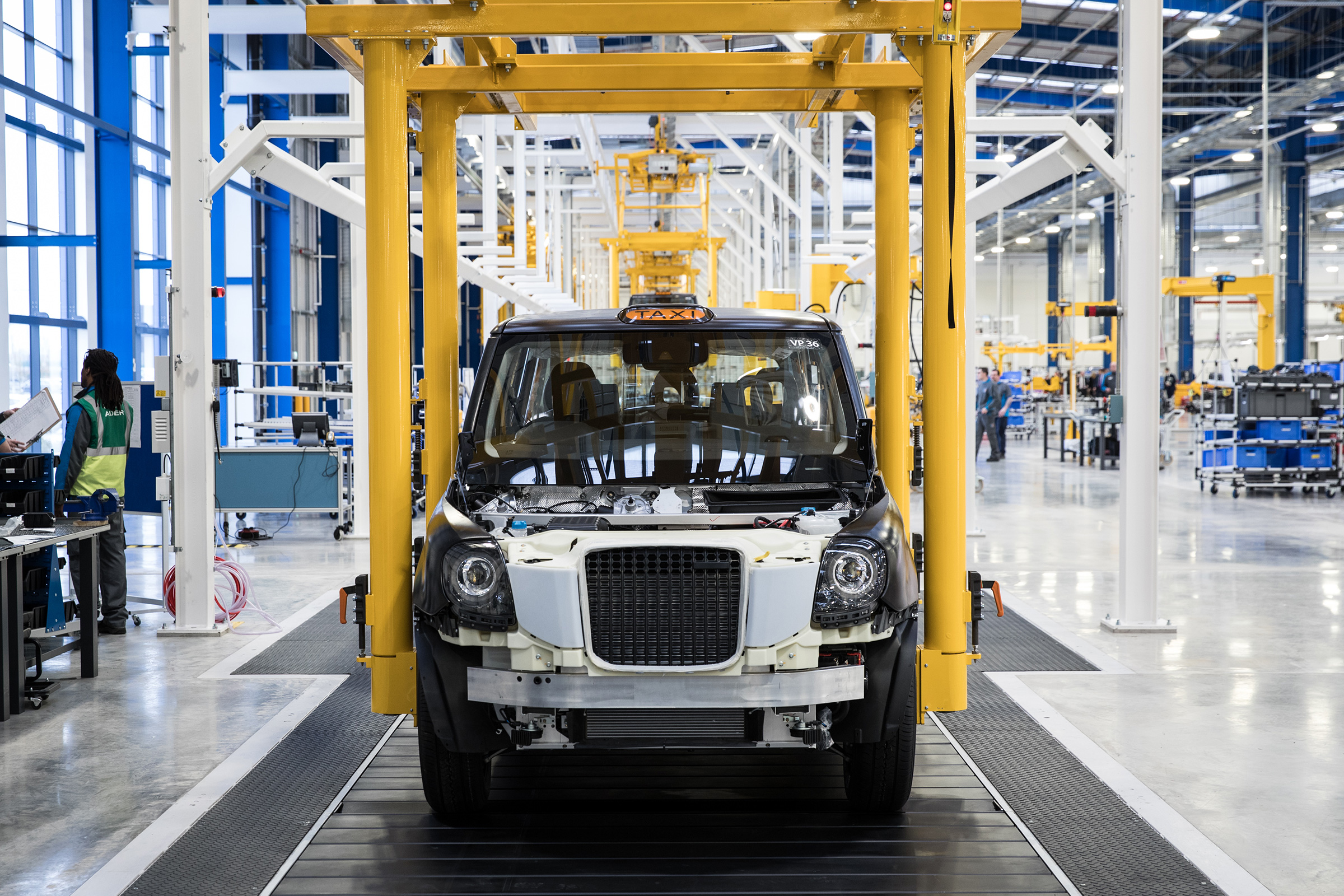 London Taxi Company - production line