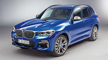 New BMW X3 - front