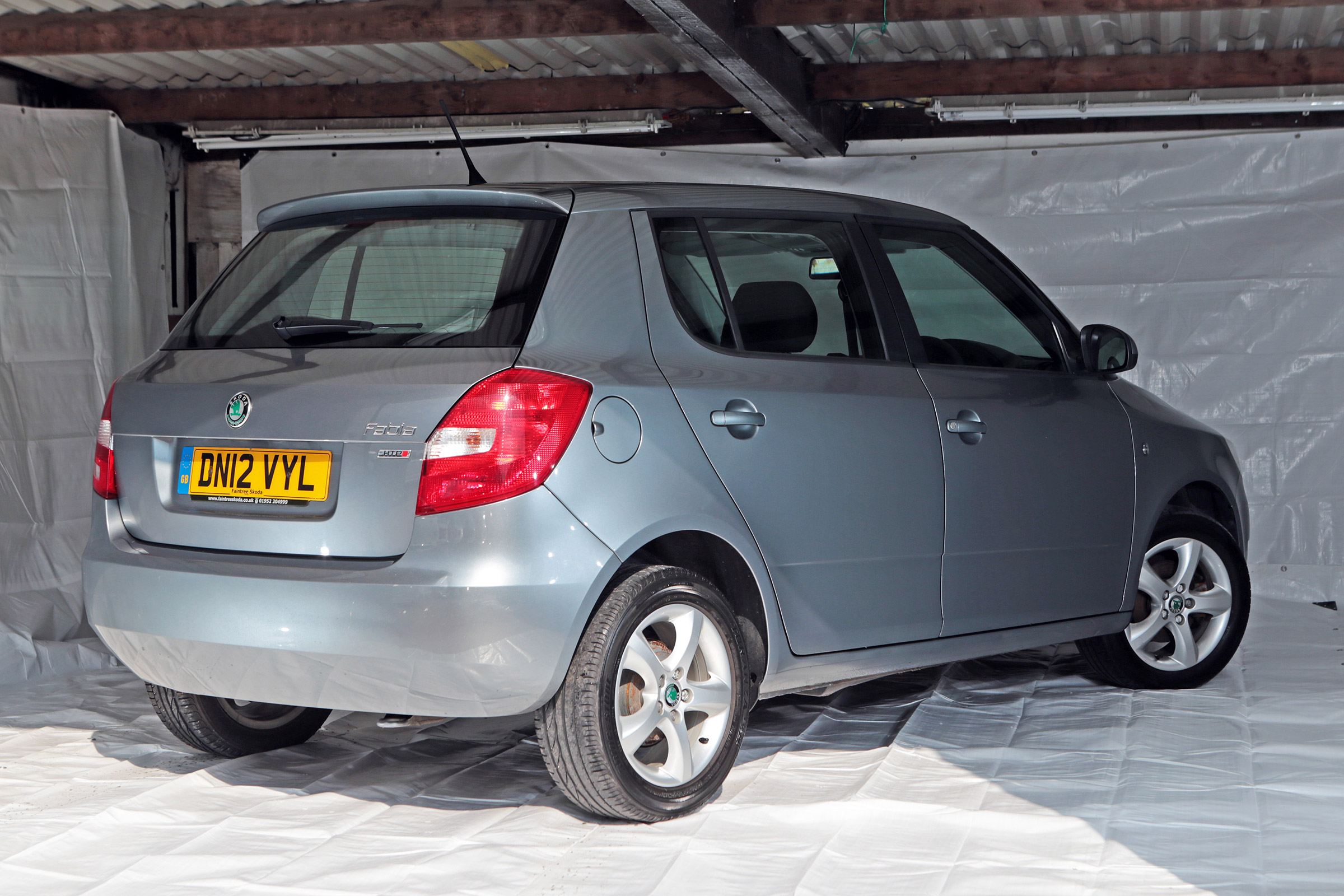 Used Skoda Fabia - rear