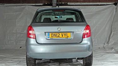 Used Skoda Fabia - full rear