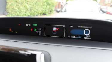 Toyota Prius long-term test - third report dials