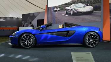 McLaren 570S Spider - Goodwood side