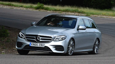 Mercedes E-Class Estate - front cornering