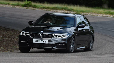 BMW 5 Series Touring - front cornering