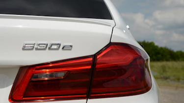 BMW 530e - rear badge