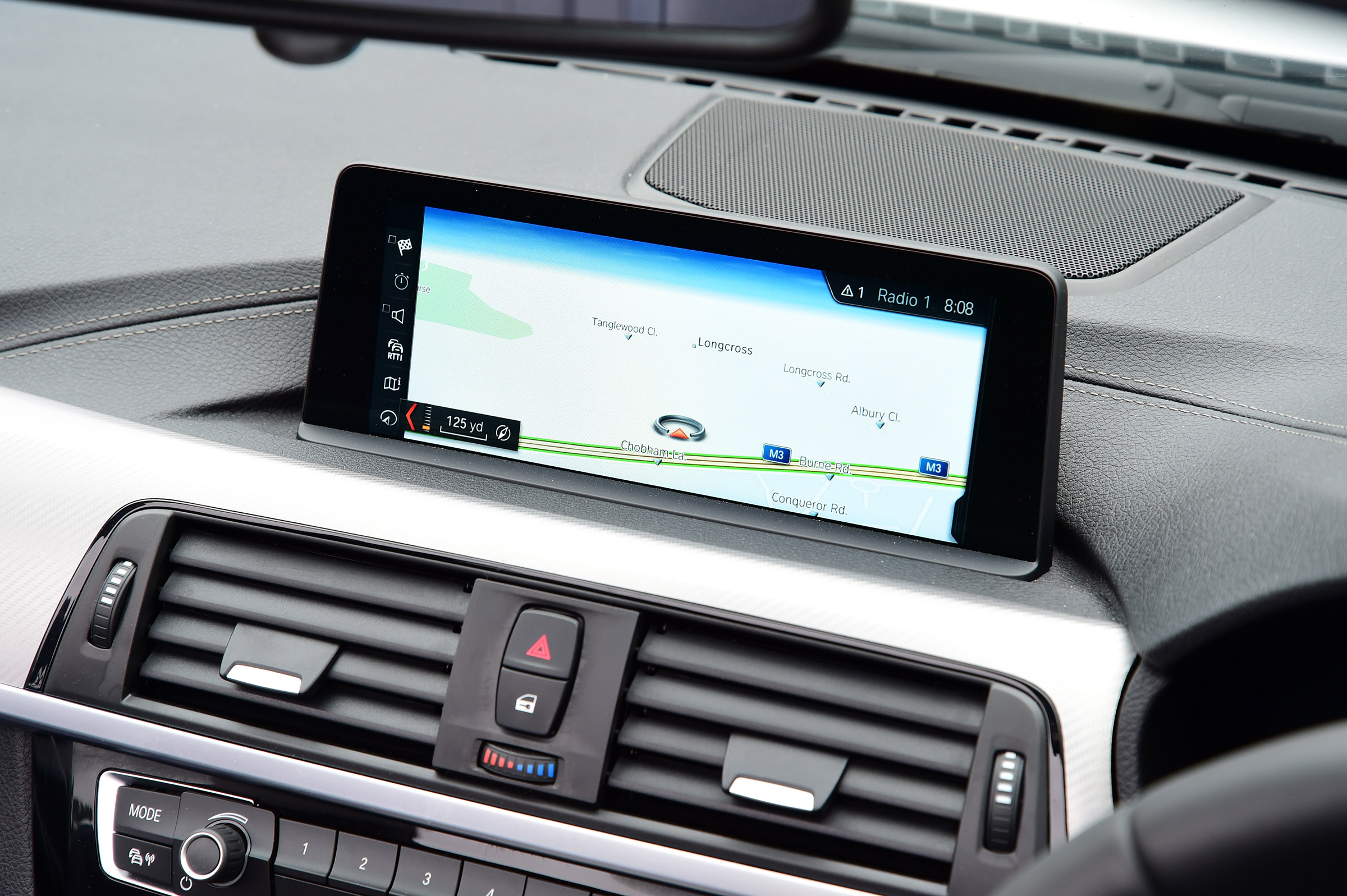 BMW 430i Convertible - sat-nav