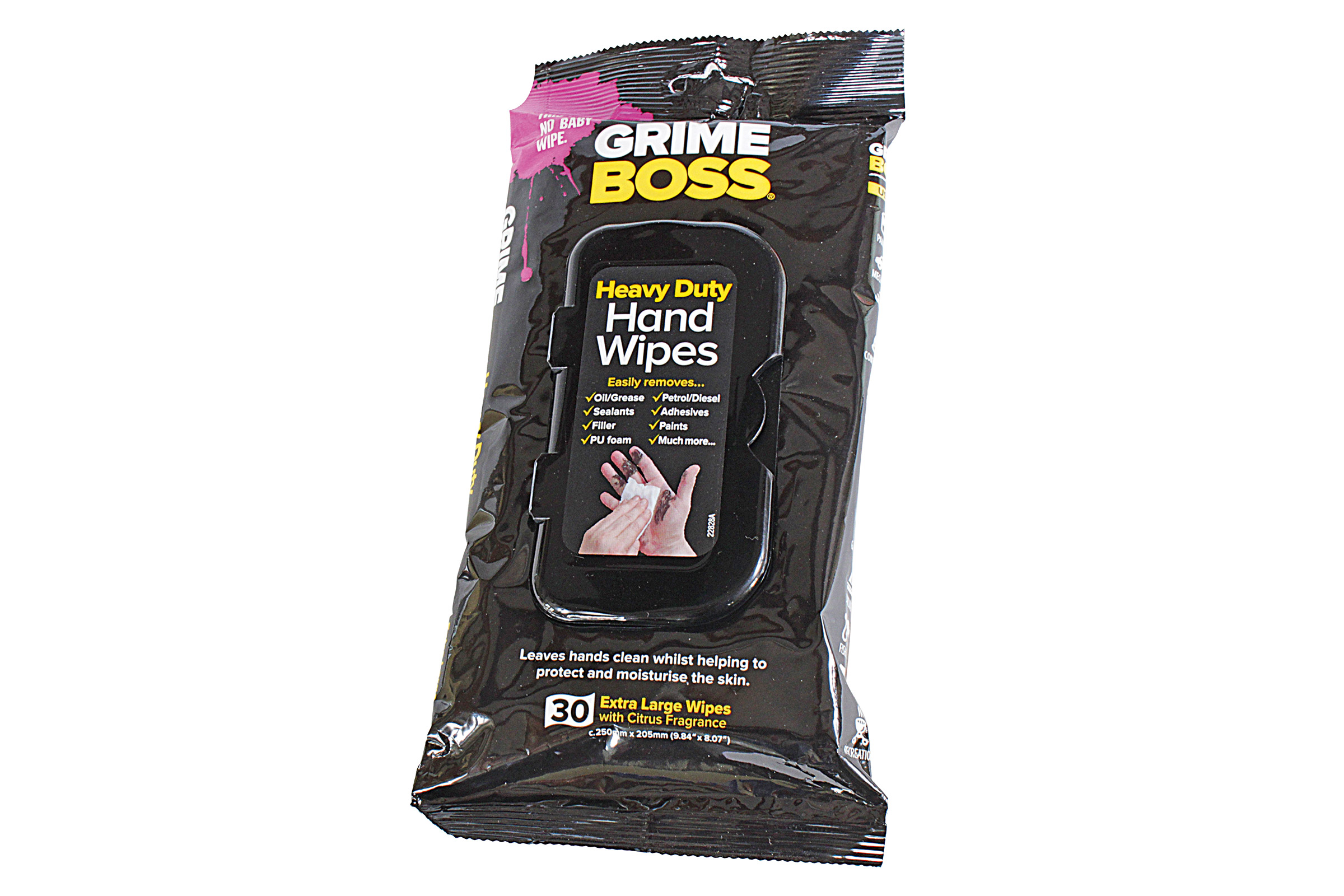 Grime Boss Heavy Duty Hand Wipes