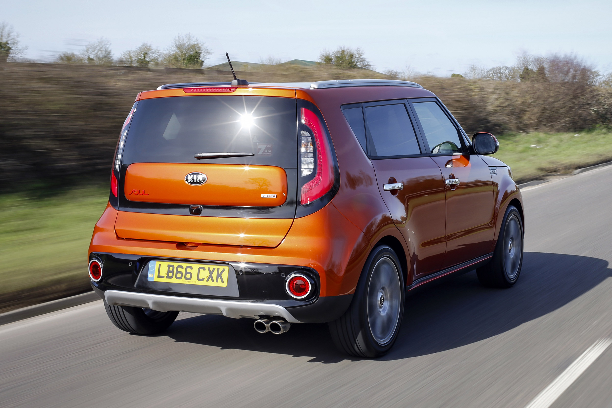 Kia Soul Sport - rear