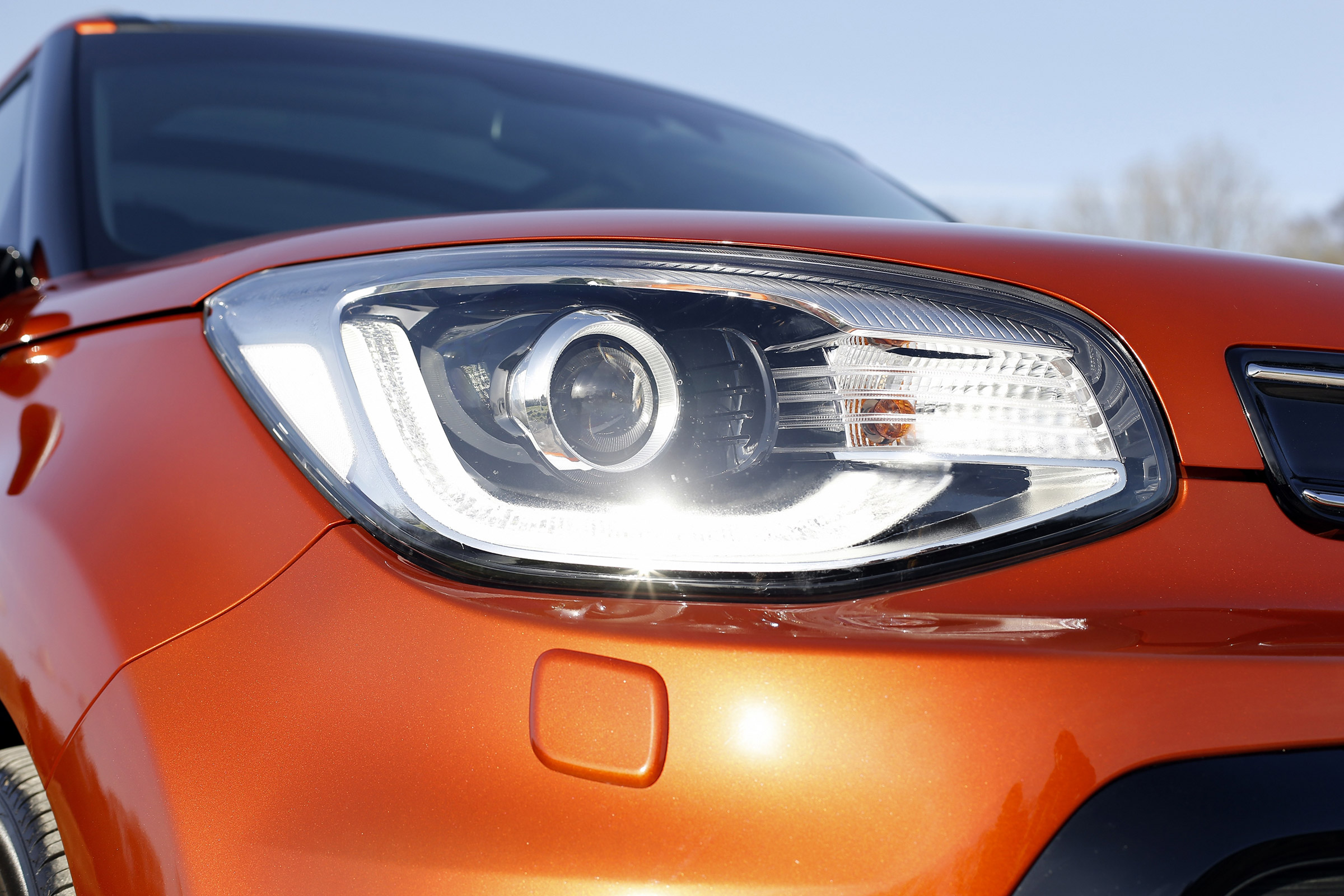 Kia Soul Sport - front light detail