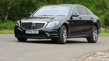 Mercedes S-Class - front cornering
