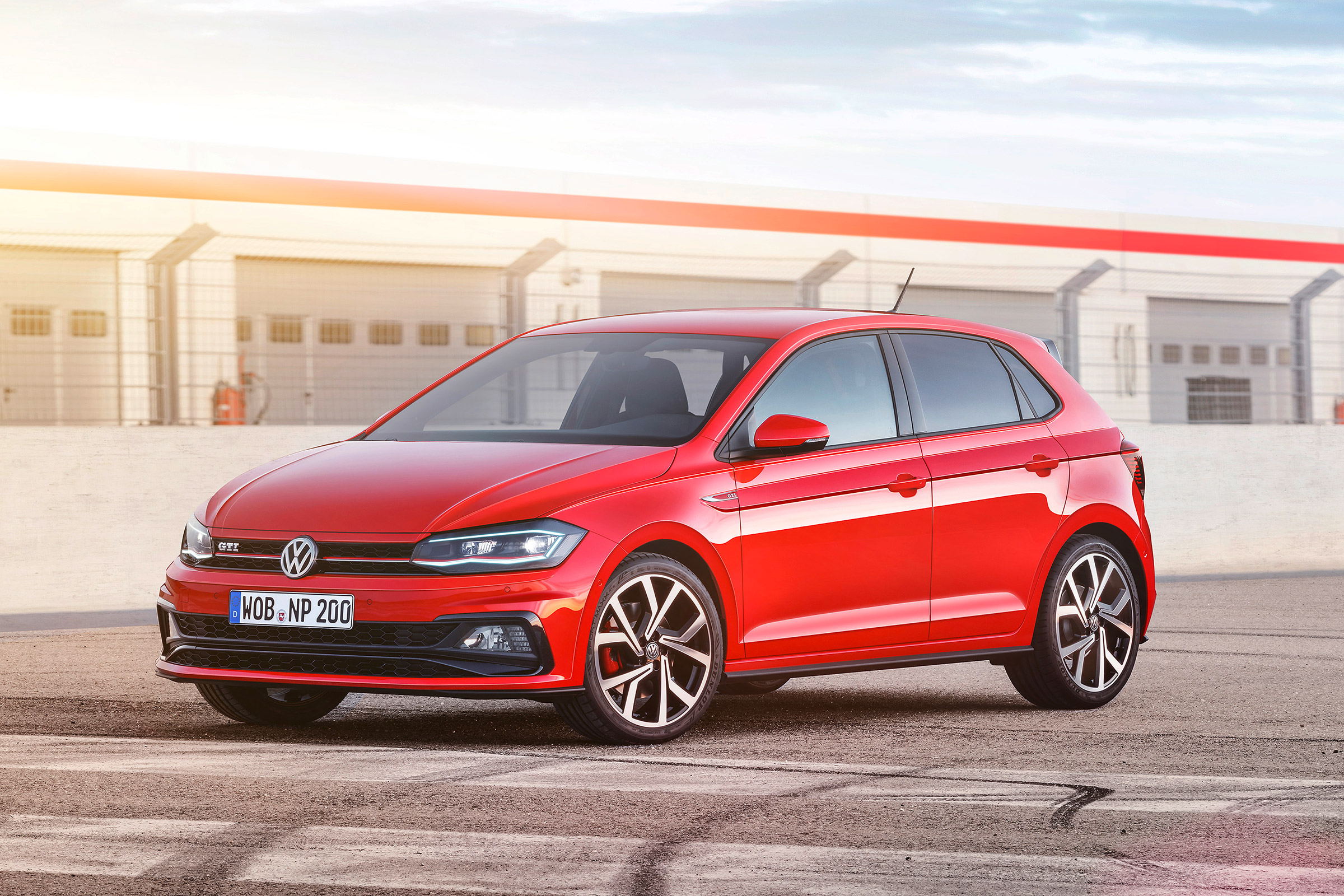 New Volkswagen Polo GTI - front