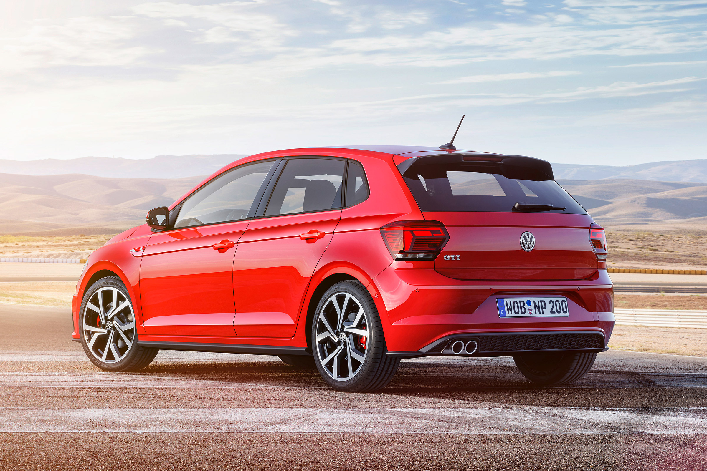 New Volkswagen Polo GTI - side/rear