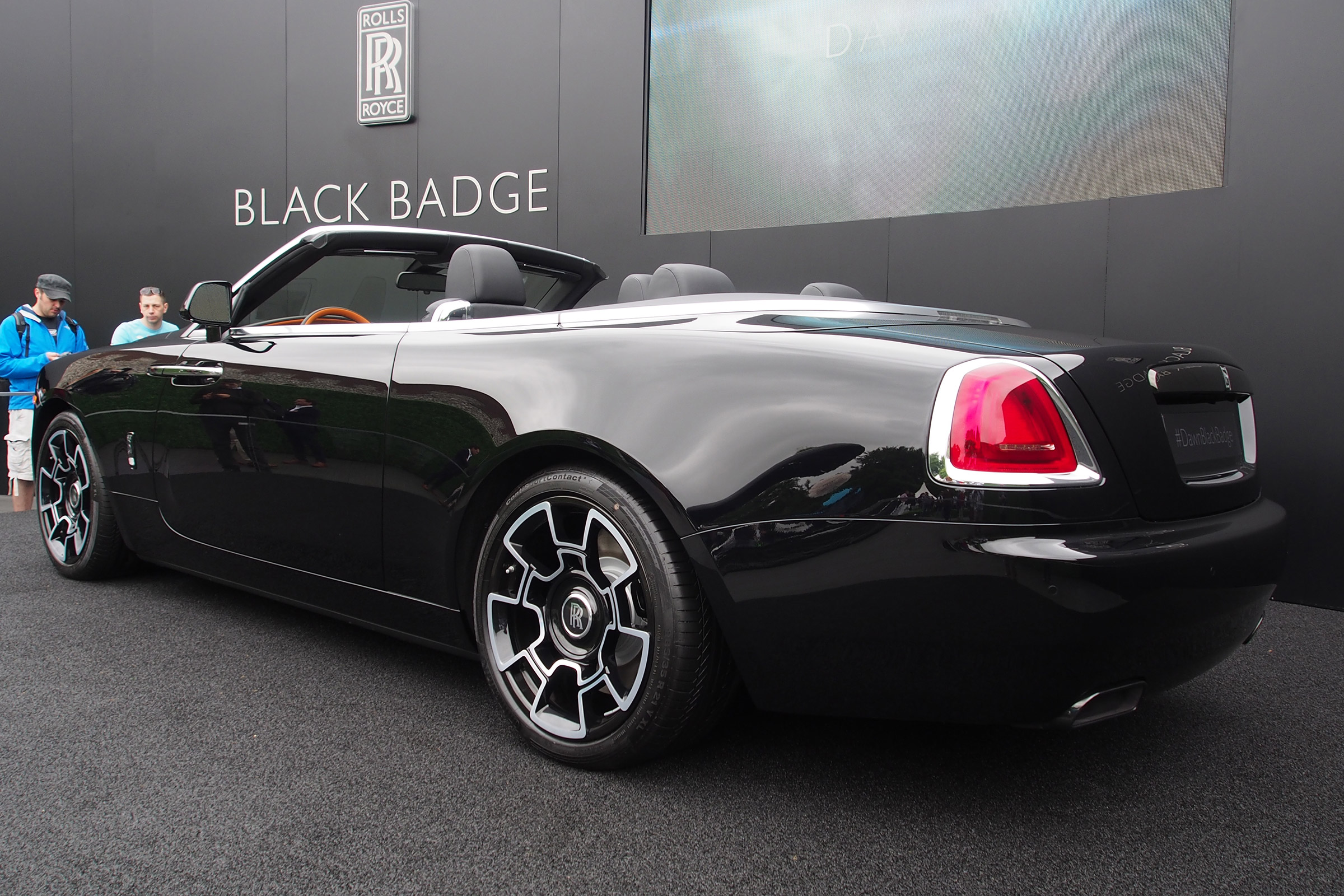 Rolls-Royce Dawn Black Badge - Goodwood rear