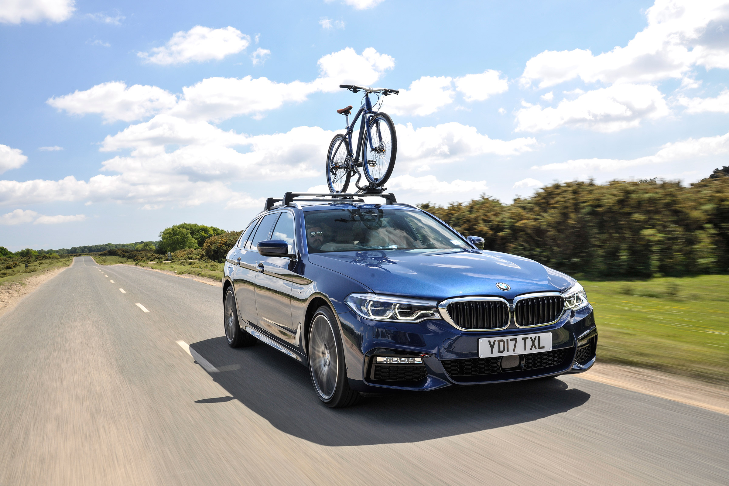 BMW 5 Series Touring - bike
