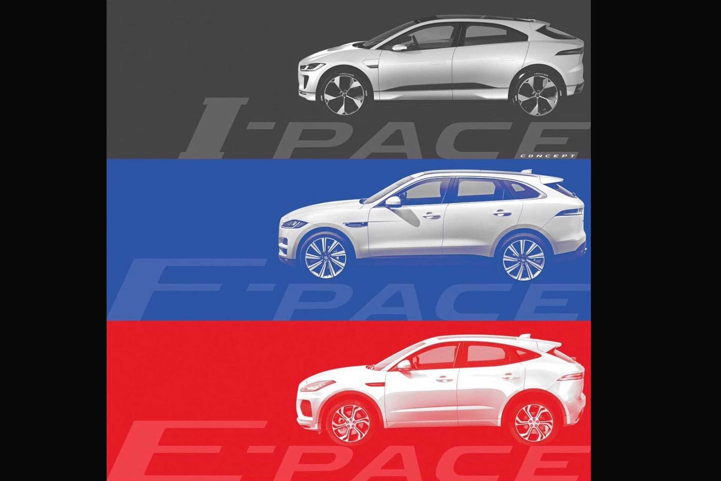 Jaguar SUV line-up
