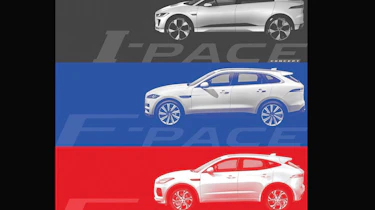 Jaguar SUV line-up