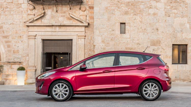 Ford Fiesta Titanium 2017 side on