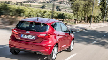 Ford Fiesta Titanium 2017 rear view