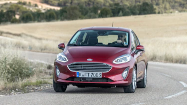 Ford Fiesta Titanium 2017 cornering