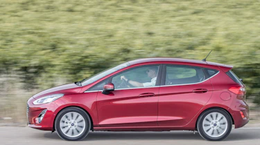 Ford Fiesta Titanium 2017 side view