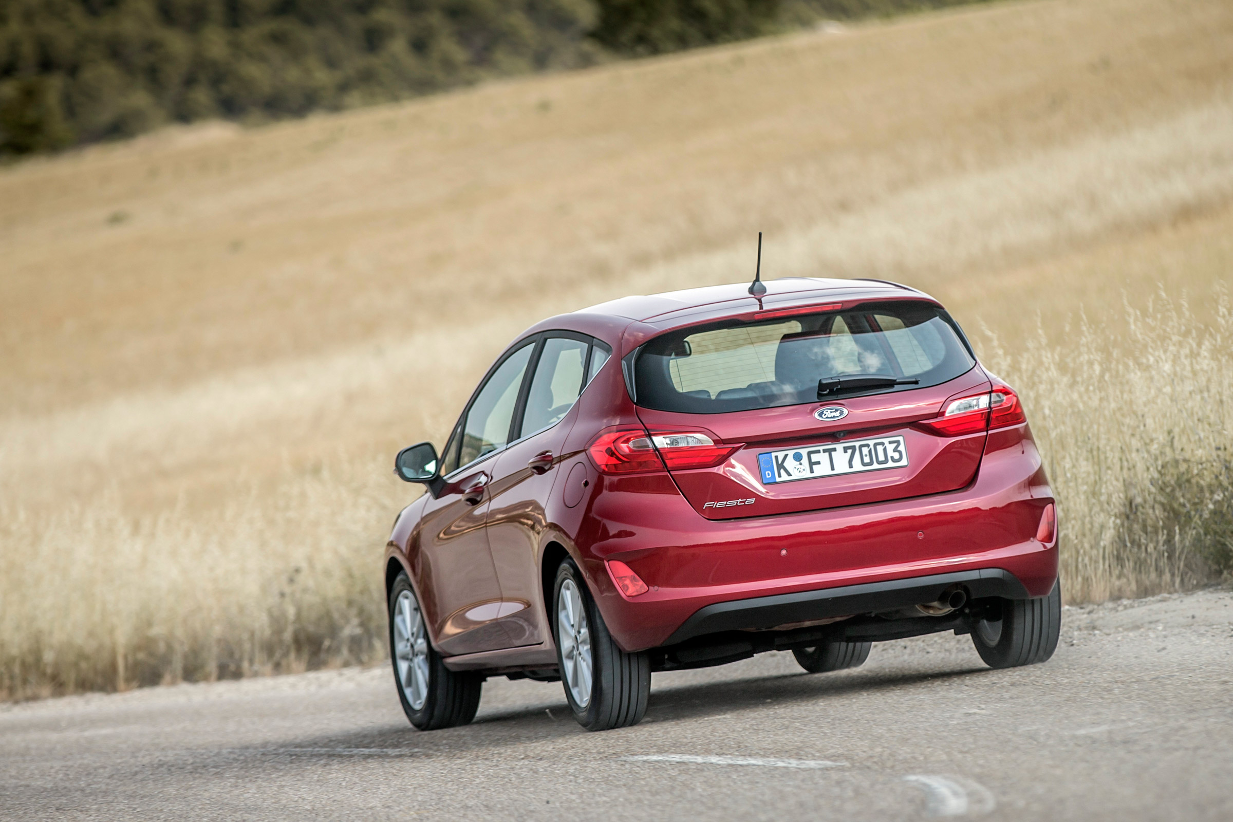 Ford Fiesta Titanium 2017 rear