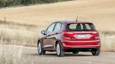 Ford Fiesta Titanium 2017 rear view