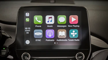 Ford Fiesta Titanium 2017 display