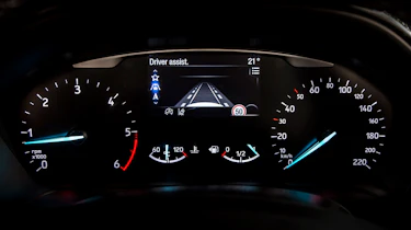 Ford Fiesta Titanium 2017 instruments