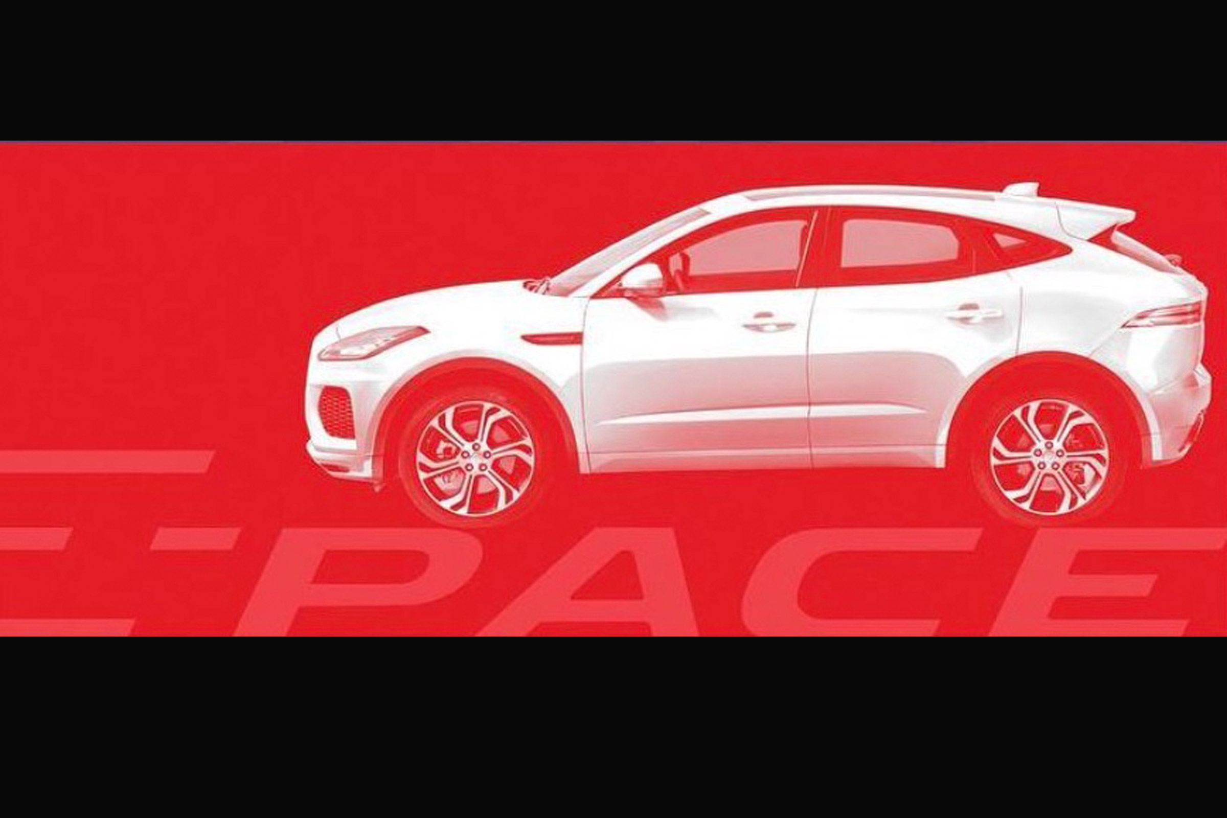 Jaguar E-Pace side view