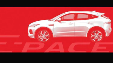 Jaguar E-Pace side view