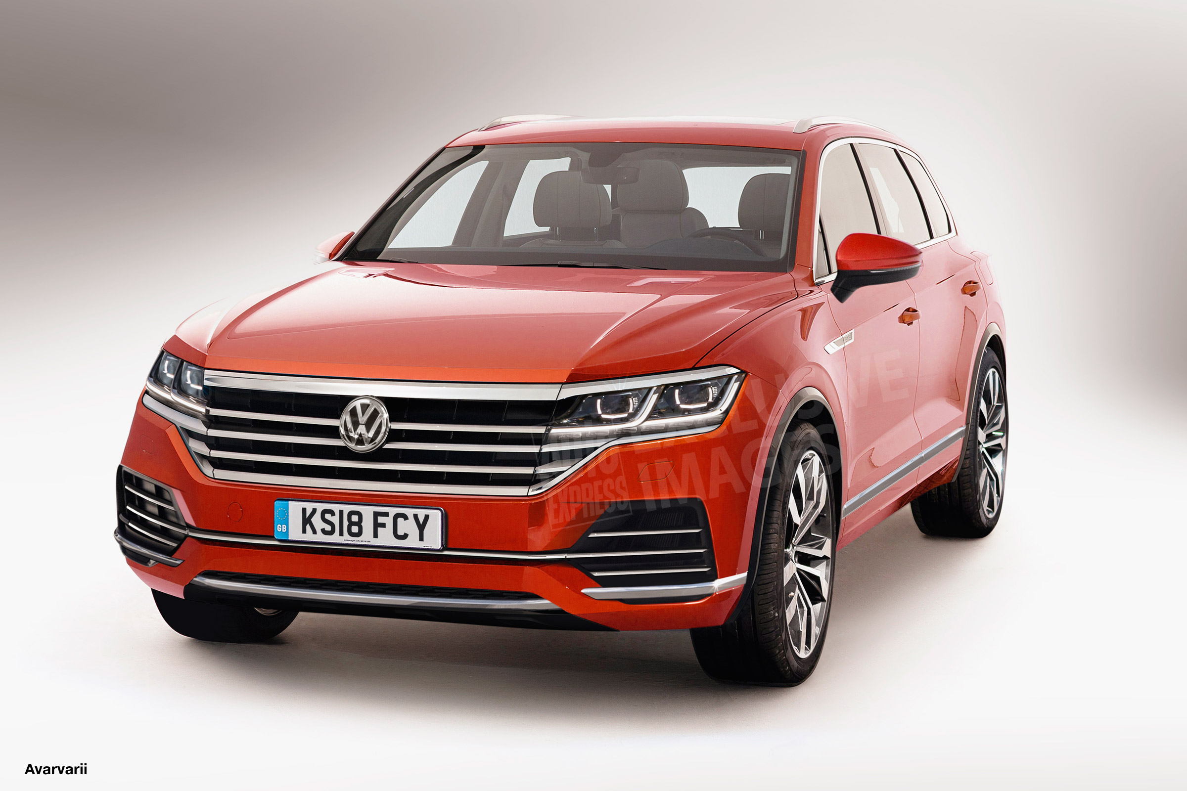 New VW Touareg 2018 exclusive pics