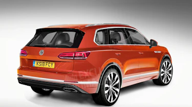 New VW Touareg 2018 exclusive pics rear
