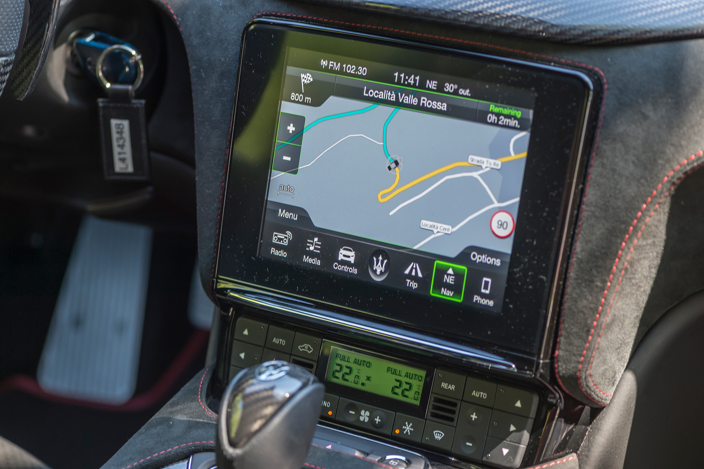 Maserati GranTurismo - sat nav