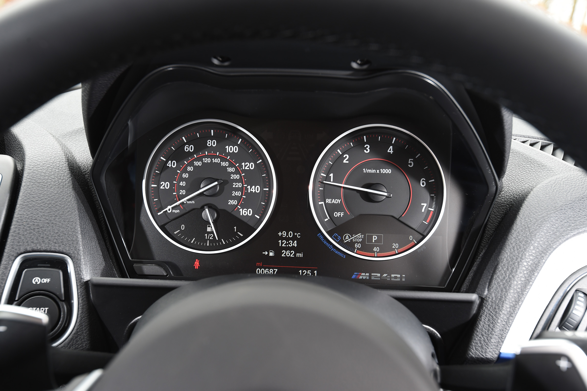 BMW M240i Coupé long term review - speedo