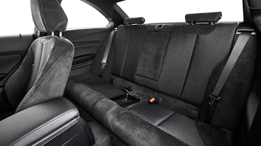 BMW M240i Coupe facelift review - rear seats