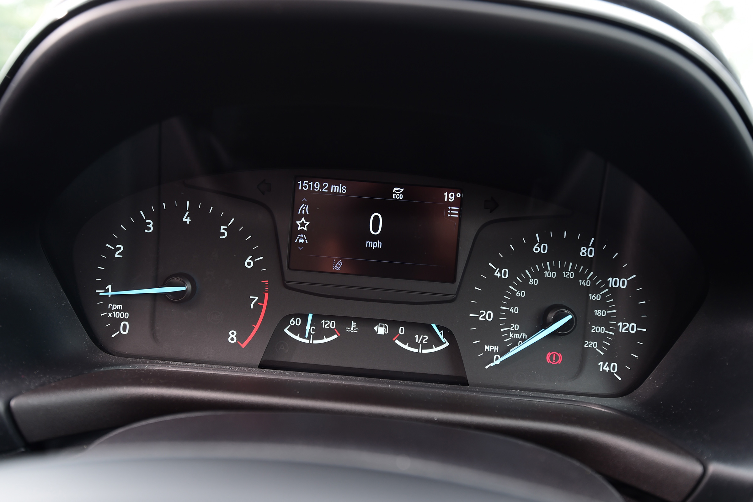 Ford Fiesta - speedometer