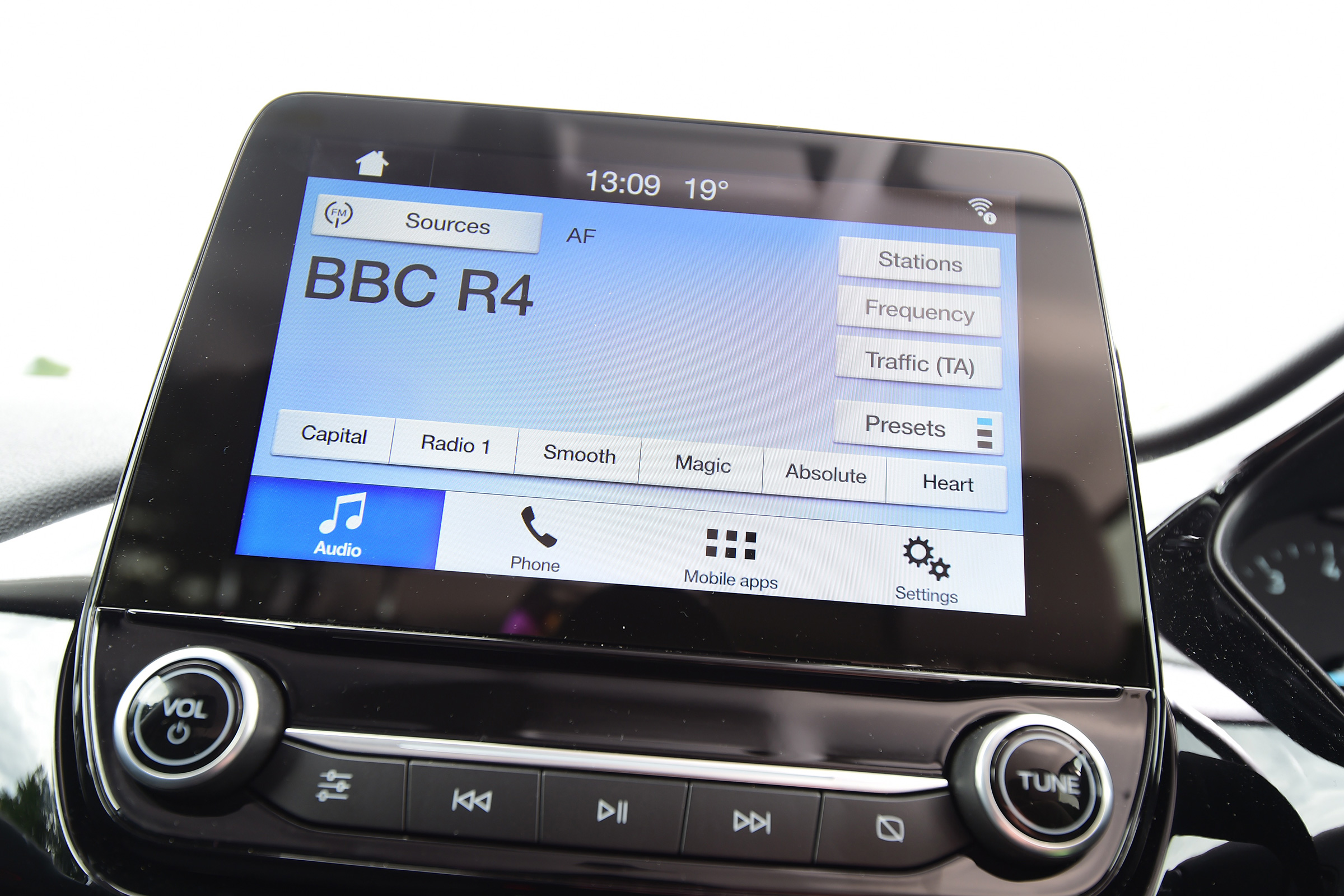 Ford Fiesta - screen