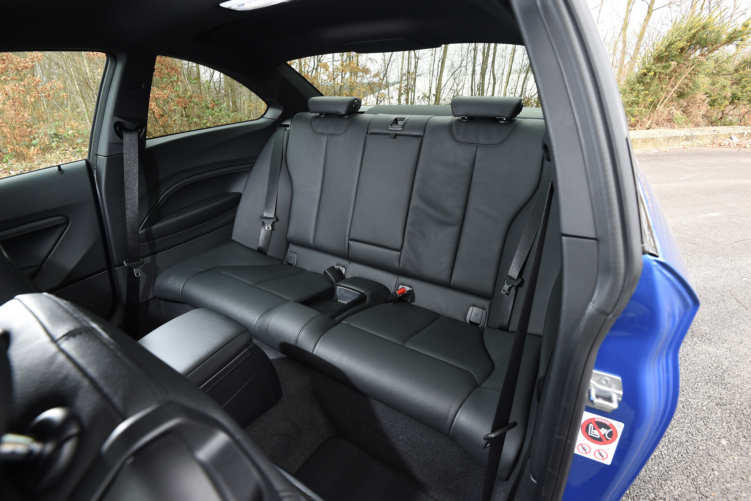 BMW M240i Coupé long term review - rear seats